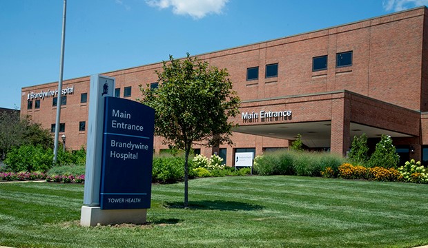 Exterior of Brandywine Hospital