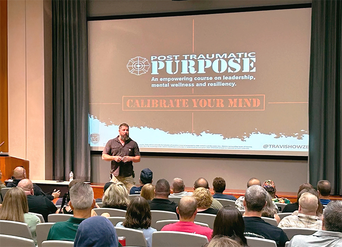 “Post Traumatic Purpose” is a Mental Health Movement created by Travis Howze