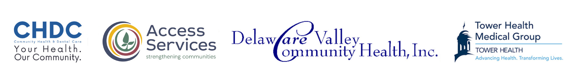 Pottstown Hospital Community Health partner logos