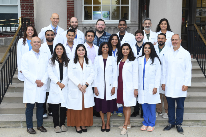 Pulmonary Critical Care Fellowship class photo