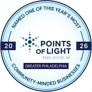 Civic 50 Greater Philadelphia 2026 honoree badge