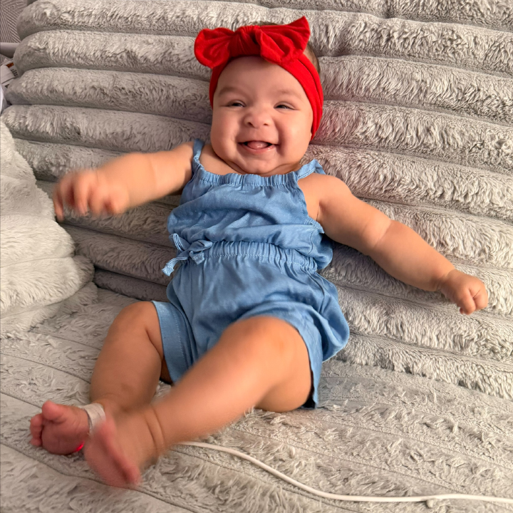 Maleia is finally home after a 53-day NICU stay at St. Chris