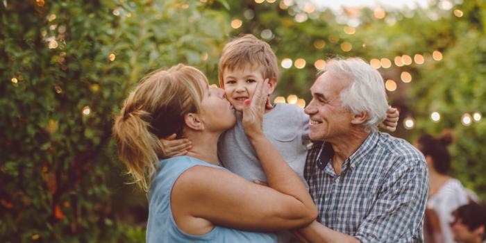 A family celebrating life with Pottstown Hospital Community Health Services