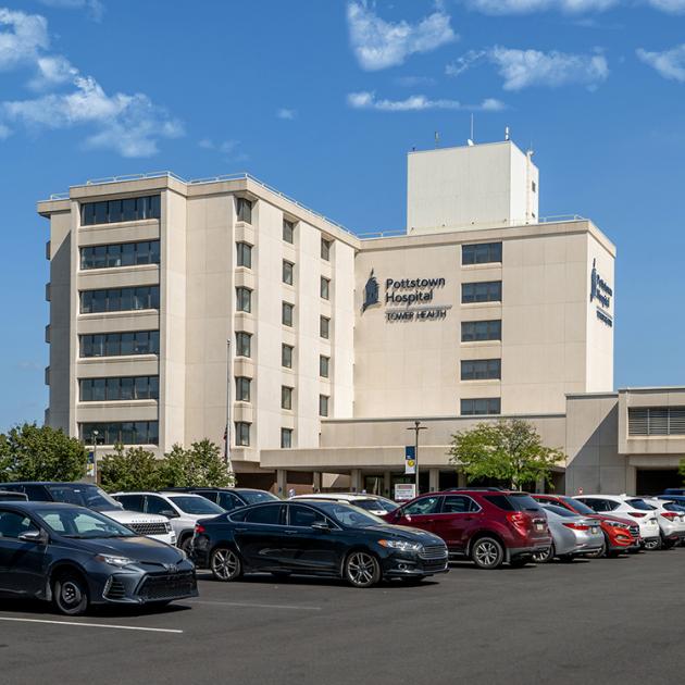 Exterior of Pottstown Hospital