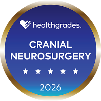 Healthgrades Cranial Neurosurgery 2026 badge