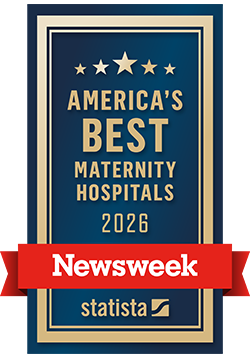 Newsweek America’s Best Maternity Hospitals 2026 Badge