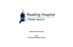 PGY1 Pharmacy Residency cover